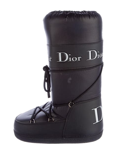 dior shoe booties|Dior snow boots.